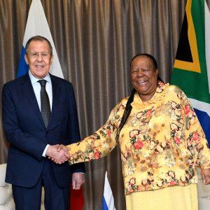 Minister Pandor to host her Russian counterpart for Bilateral TalksThe Minister of International Relations and Cooperation, Dr Naledi Pandor, is scheduled to host the Minister of Foreign Affairs of the Russian Federation, Mr Sergey Lavrov, on Monday, 23 January 2023, in Pretoria for Bilateral Talks.Members of the Media interested in covering the meeting are requested to submit the following details:1. Full Names (as they appear in your ID/Passport)2. ID/Passport number3. Name of Media House4. Designation /role5. Contact number6. Email addressThe deadline for the submission of the above details is Wednesday, 18 January 2023. DIRCO will not accept late accreditation requests.Unaccredited media personnel and those without press cards will not be granted access to the building.Members of the media must arrive at the OR Tambo Building, using the Soutpansberg Road entrance, by 08h00.Please email Patience Mtshali and Kgopotso Rapakuana for accreditation: Mtshalip@dirco.gov.za and Rapakuanak@dirco.gov.za.Enquiries: Nelson Kgwete, 076 431 3078ISSUED BY THE DEPARTMENT OF INTERNATIONAL RELATIONS AND COOPERATIONOR Tambo Building460 Soutpansberg RoadRietondalePretoria0084